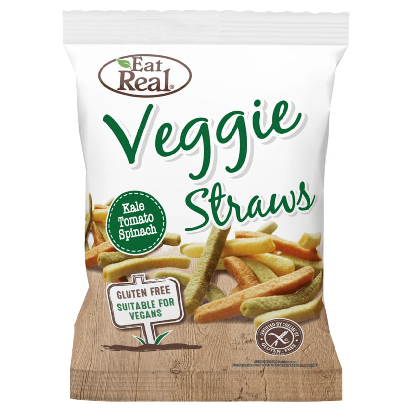 Eat Real Organic Bio Veggie Straws 100g